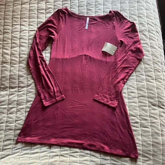 Rat Boi Boatneck Dress - Bordeaux - Picture 4 of 4